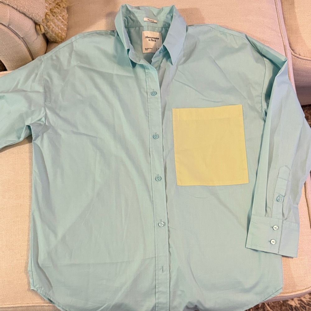 Abercrombie Womens Oversized Button Down